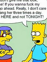 Lisa gets Bart Simpson before gets banged hardly